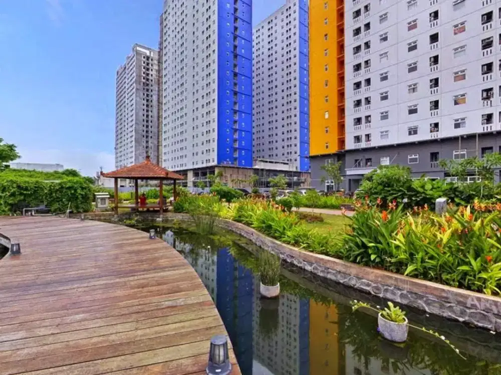 2 Bed Room Unit Fully Furnished Green Pramuka Square – Siap Huni di Pusat Kota