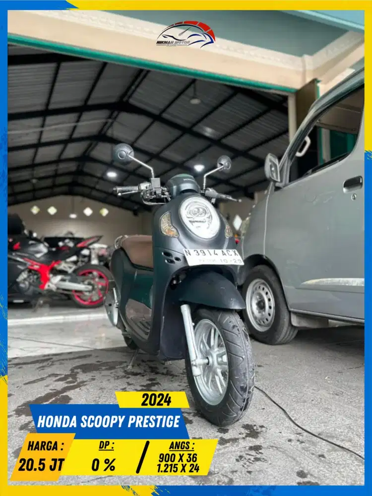 HONDA SCOOPY PRESTIGE 2024 NEGO TIPIS LURR HIKMAH MOTOR KEPUH MALANG