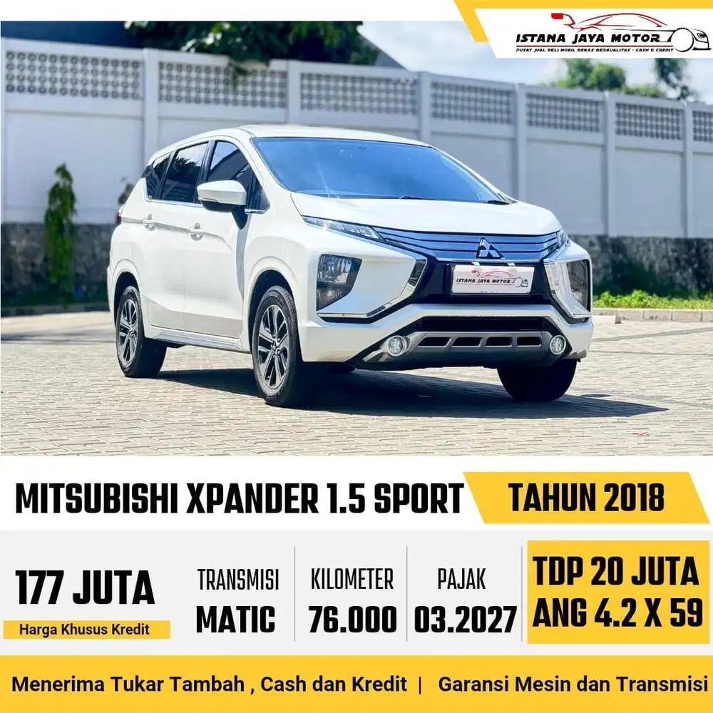 LOW KM Mitsubishi Xpander 1.5 Sport Automatic 2018