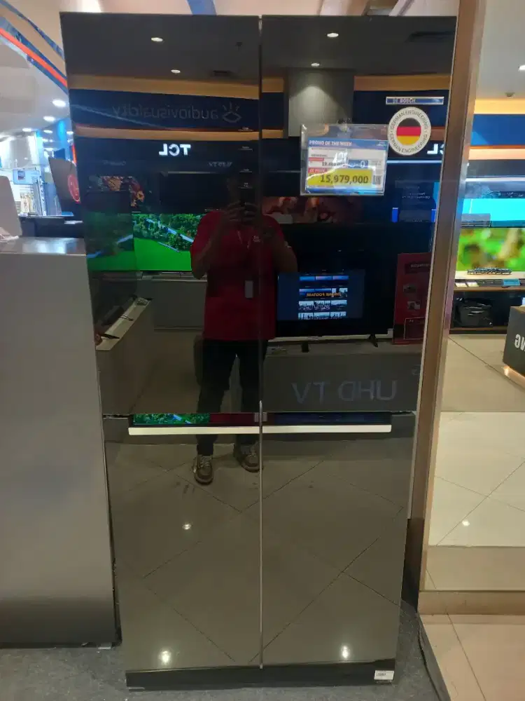 BOSCH REFRI MULTI DOOR 550 LITER BLACK