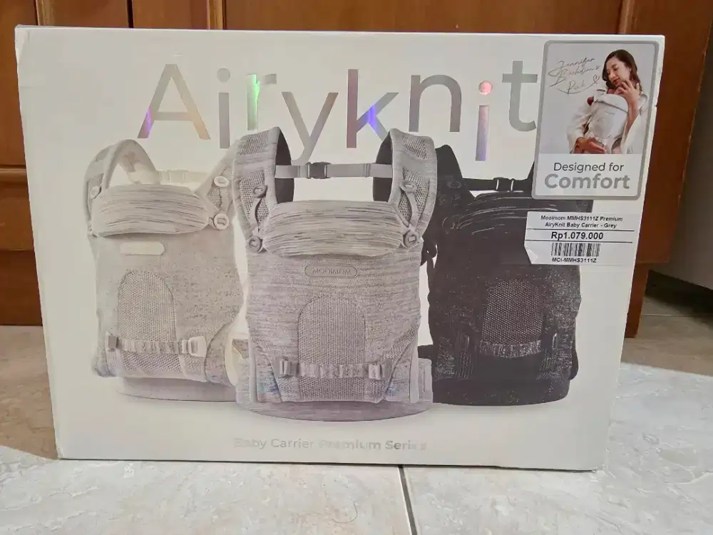 Gendongan Mooimom Airyknit Baby Carrier