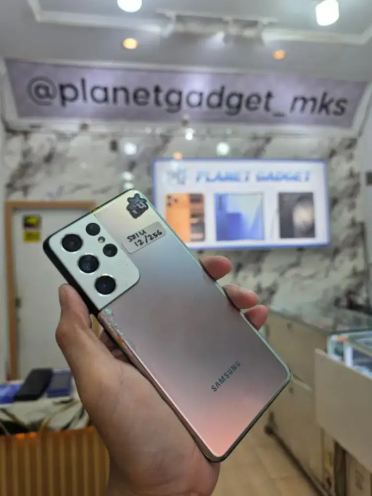 Samsung S21 ULTRA 12/256 GB MINES SIDIK JARI