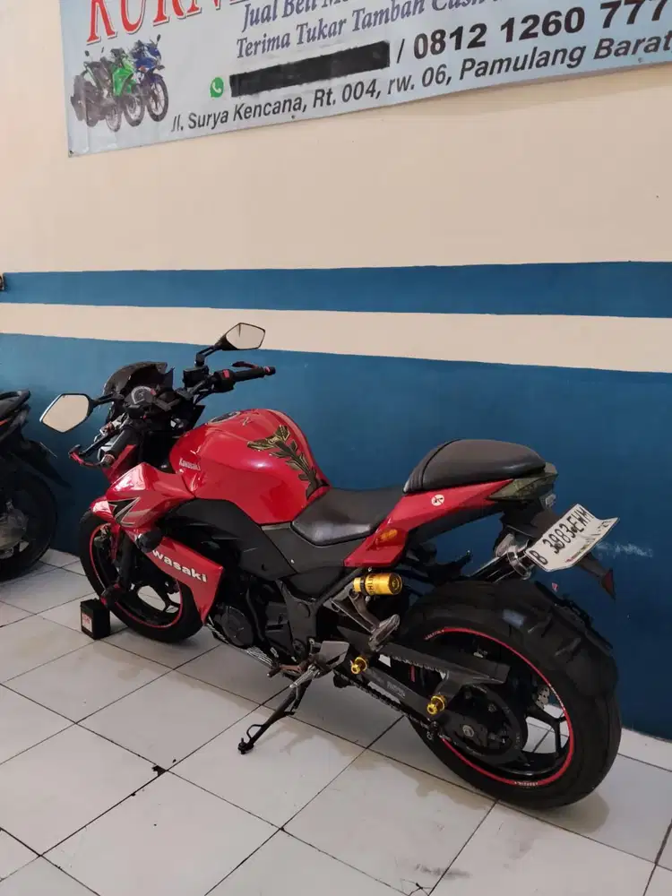 (dijual) kawasaki ninja z250 2013 siap pakai