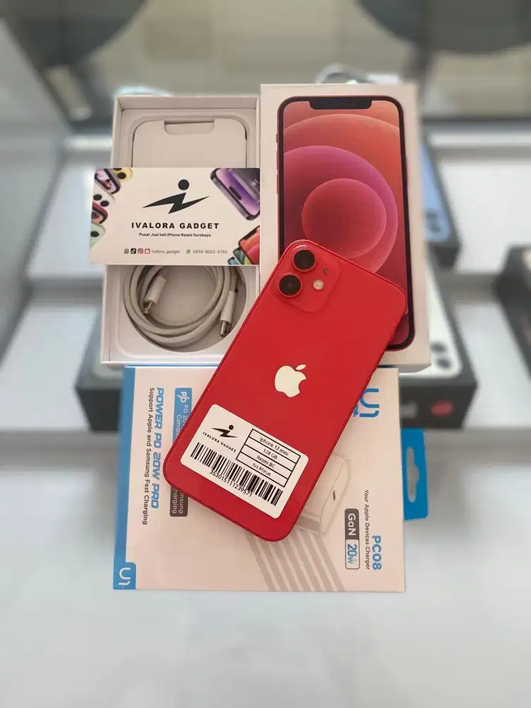 iPhone 12 Mini 128GB Beacukai Red