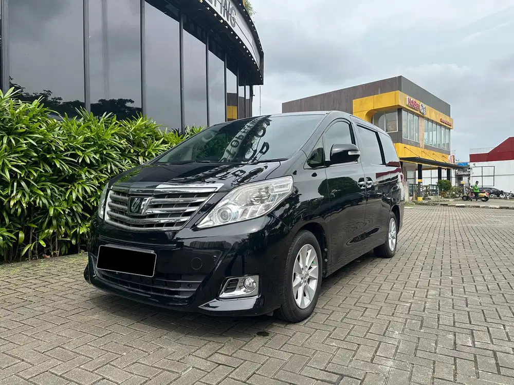 Toyota Alphard 2.4 G ATPM Pilot Seat Full Service Record 2013
