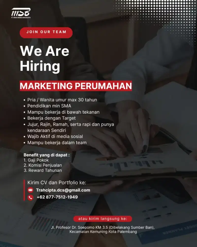 Lowongan kerja di butuhkan segera