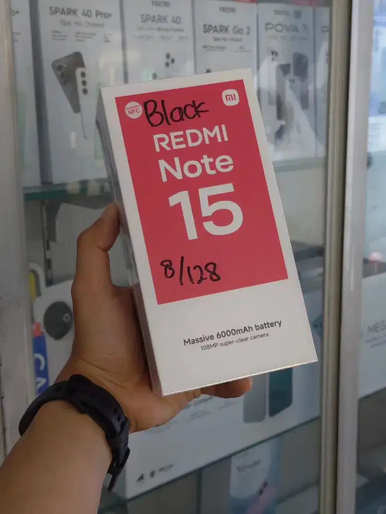 Xiaomi Redmi Note 15 8/128GB (new)*Bisa Cod/Diantar #Fastrespon WA
