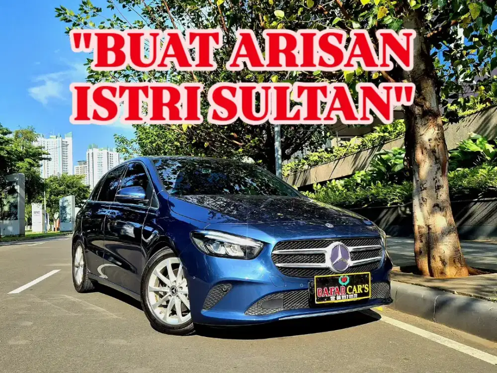 Mercedes Benz B200 Progressive Line 2018 (Nik 2019) - Biru Rare Item!