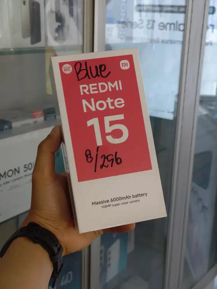 Xiaomi Redmi Note 15 8/256GB (new)*Bisa cod/Diantar #Fastrespon WA