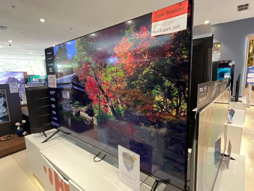 STOK TERAKHIR! TV PANASONIC LED GOOGLE TV 4K 85 INCH (bisa cicilan)