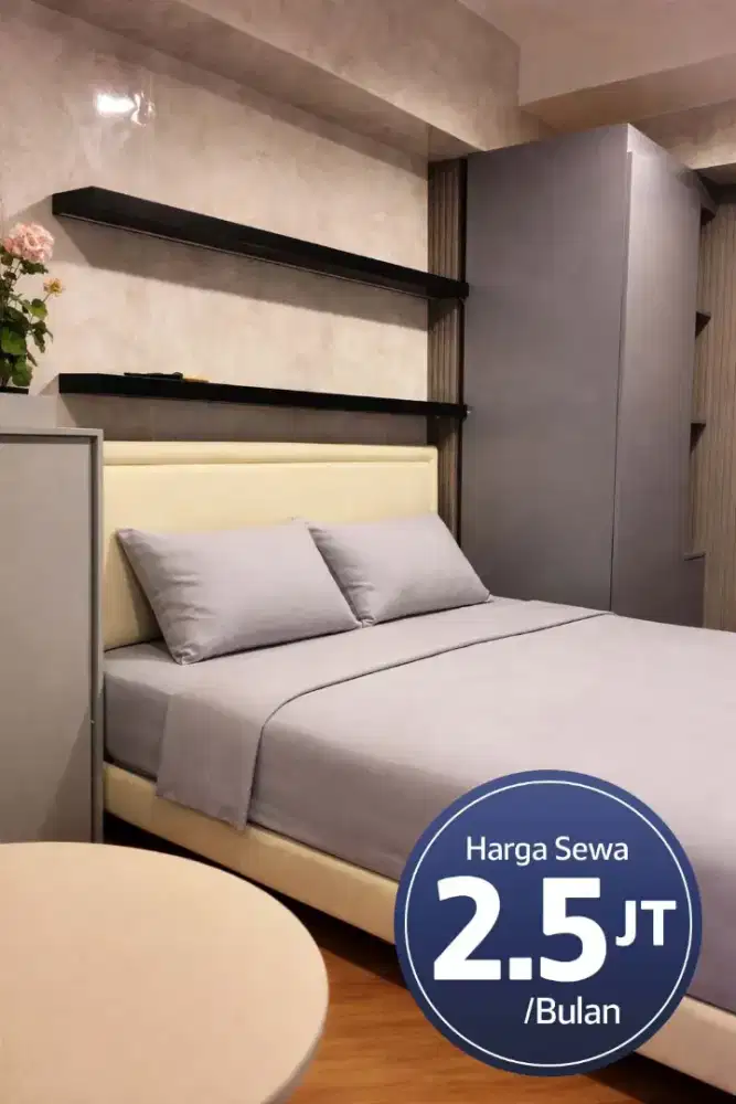 Disewa Murah Unit Baru Apartemen Puri Park View Jakarta Barat