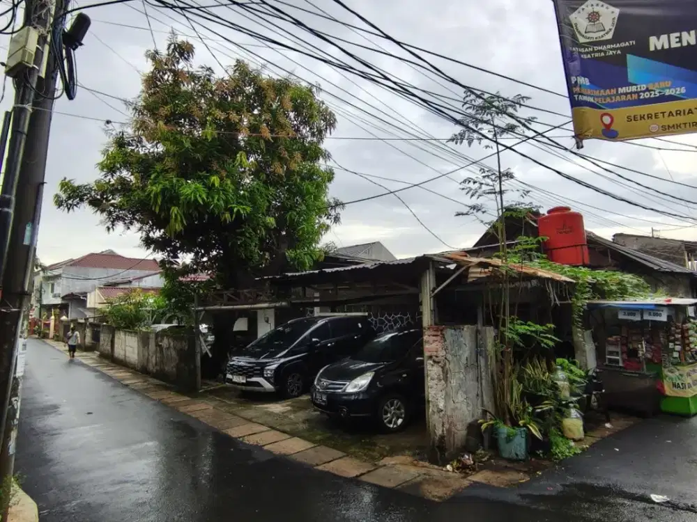 Dijual Rumah Tua Utan Kayu Utara 19,25x42m (809m), Nego