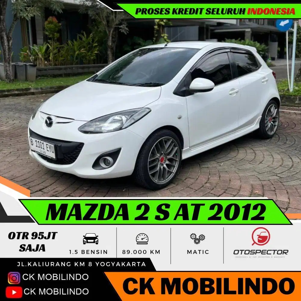 Mazda 2 Sport Matic 2012 ISTIMEWA DP Minim Sirion
