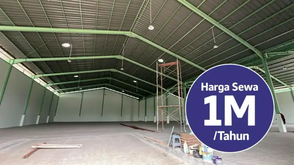 Disewa Bangunan Gudang di Mauk Tangerang