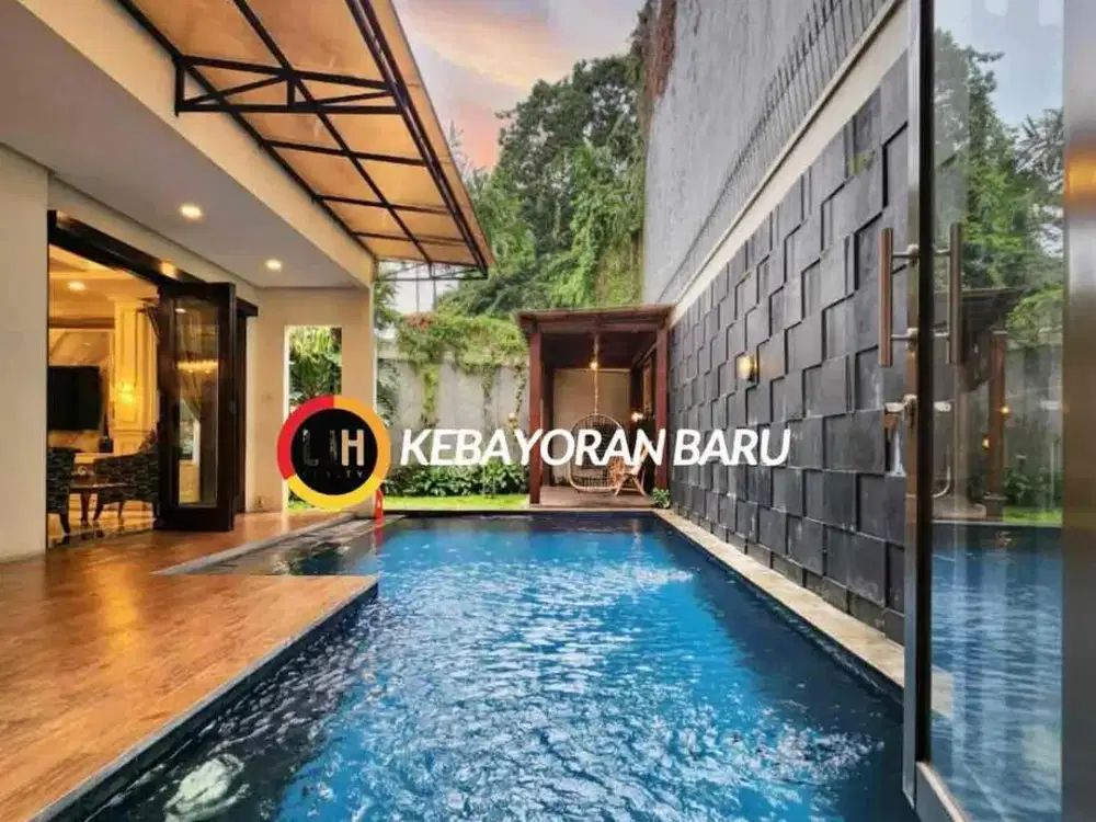 Modern Tropical Kemang Ampera dalam Townhouse Jakarta Selatan