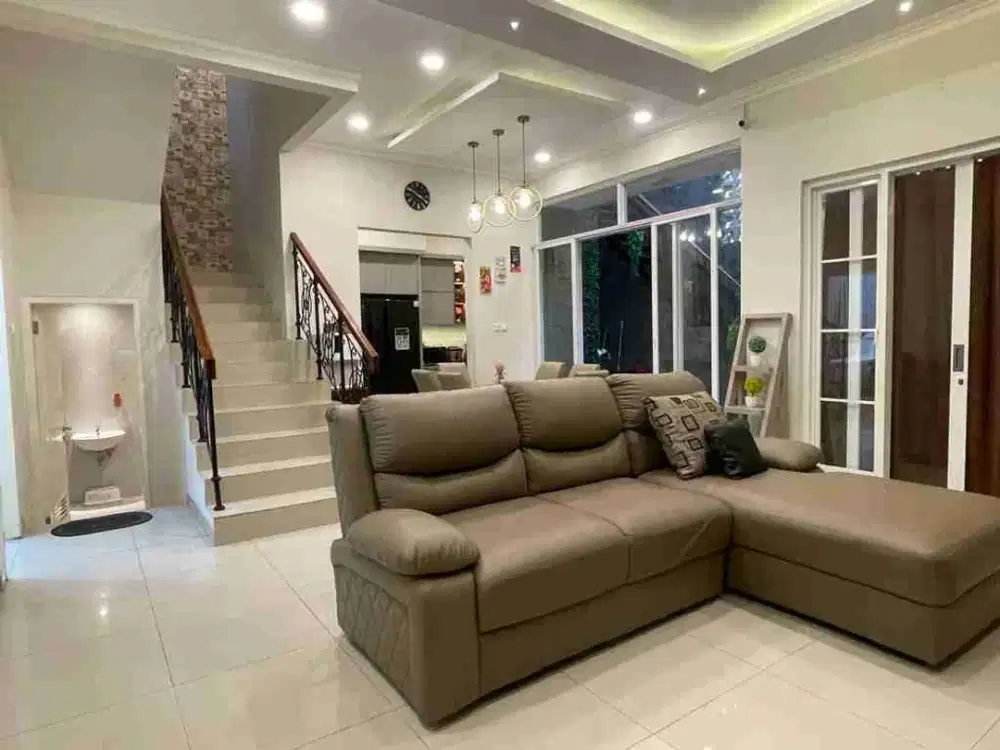 RUMAH MEWAH FURNISH CANTIK TRIMEZIA GADING SERPONG