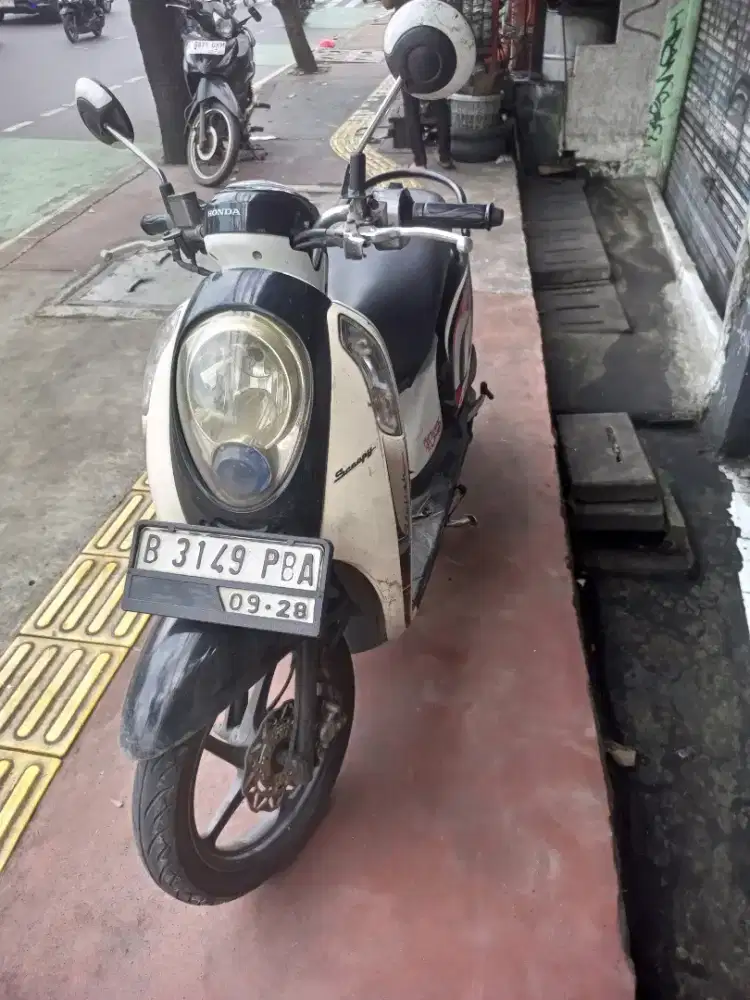 Scoopy FI 2015 idling stop starter Alus.