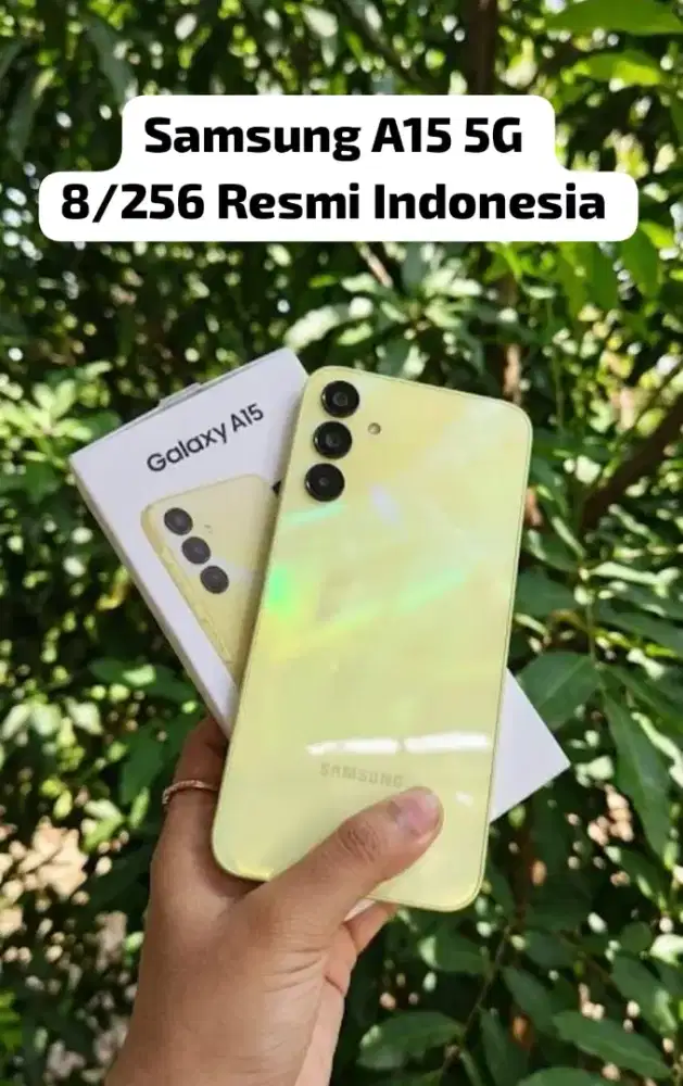 Samsung A15 5G 8/256 Yellow Resmi Indonesia