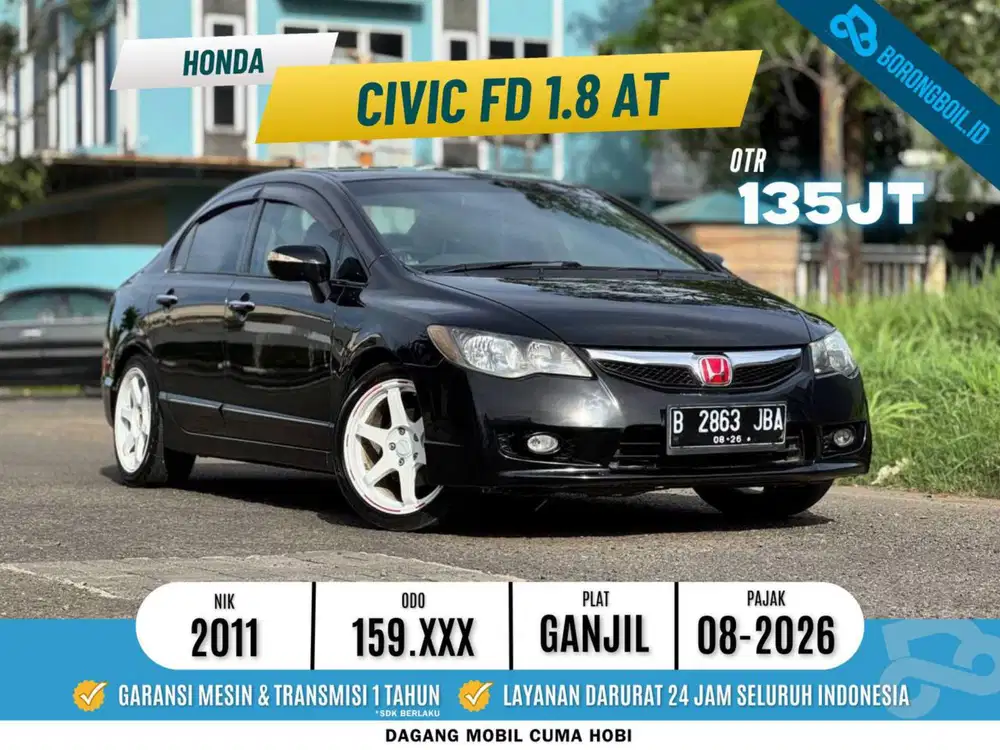 Honda Civic Fd 1.8 At 2011 / 2012 accord altis camry