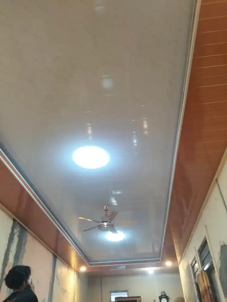 Menerima jasa pemasangan plafon PVC dan bongkar pasang atap dll