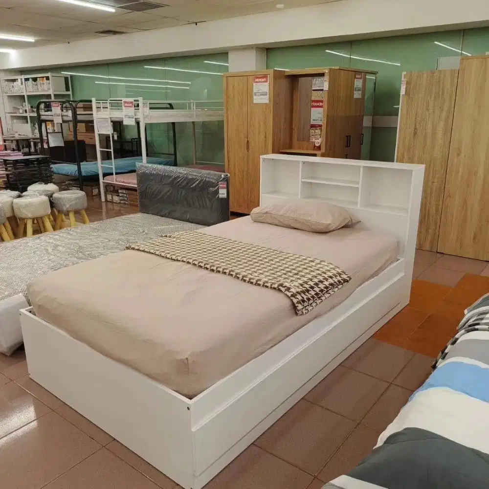 CEPAT HABIS! PROMO BESAR DIPAN / RANJANG KASUR DENGAN PENYIMPANAN