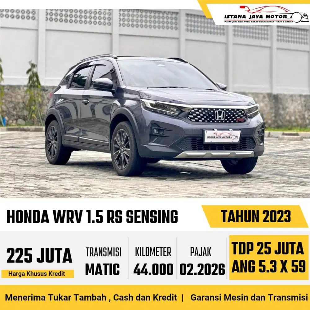 HONDA WR-V RS SENSING AT 2023