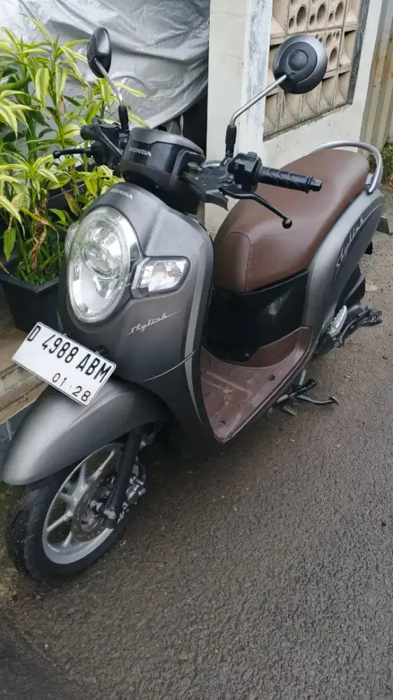 Scoopy 2018 atas nama dari baru,mulus terawat