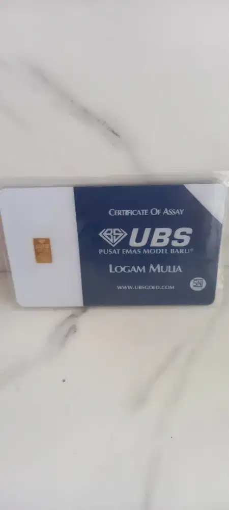UBS 0,5gr logam mulia