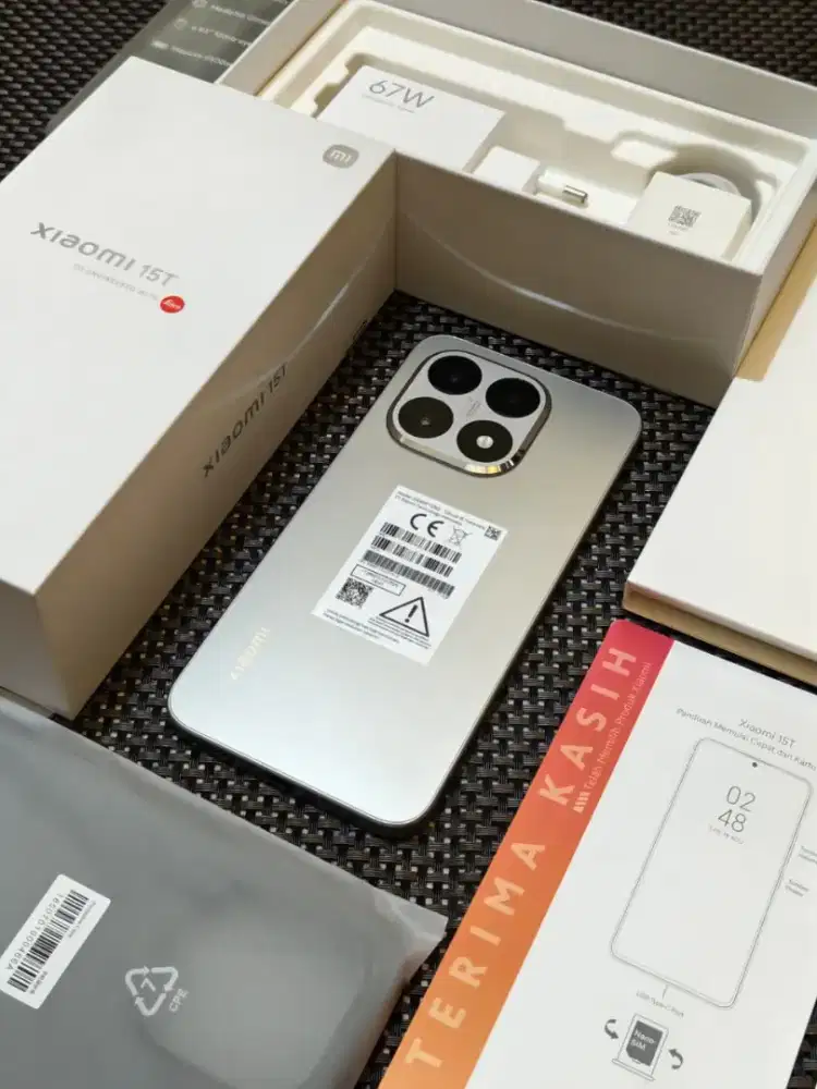 Xiaomi 15T 8400 ultra lengkap segel mulus garansi ttbt