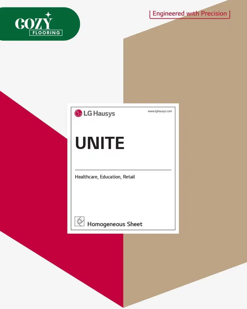 Vinyl Roll LG Unite tebal 2mm | Vinyl Rumah Sakit anti bakteri