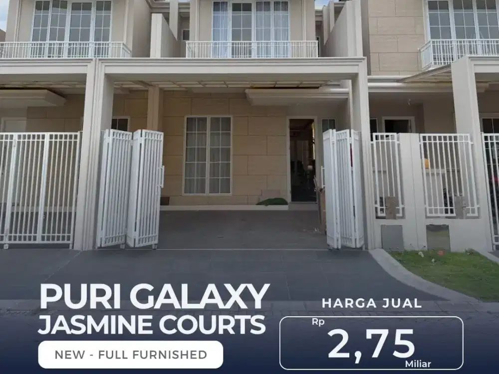 Dijual rumah siap huni puri galaxy
