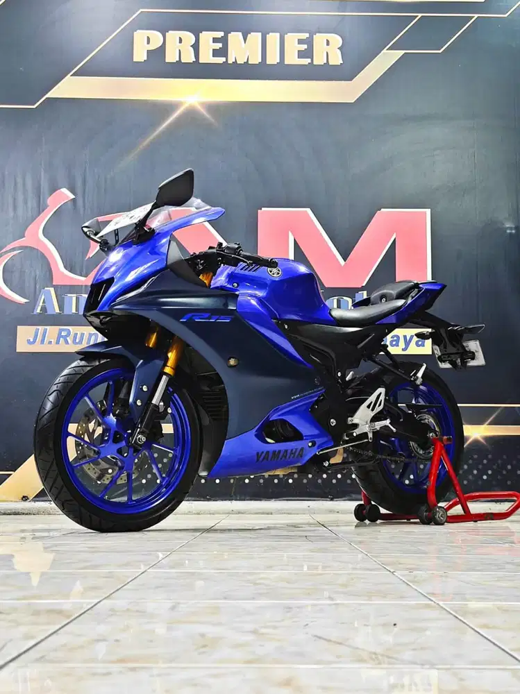 Motor super nyaman Yamaha All New R15 VVA V4 connected TH 2022 odo 9rb