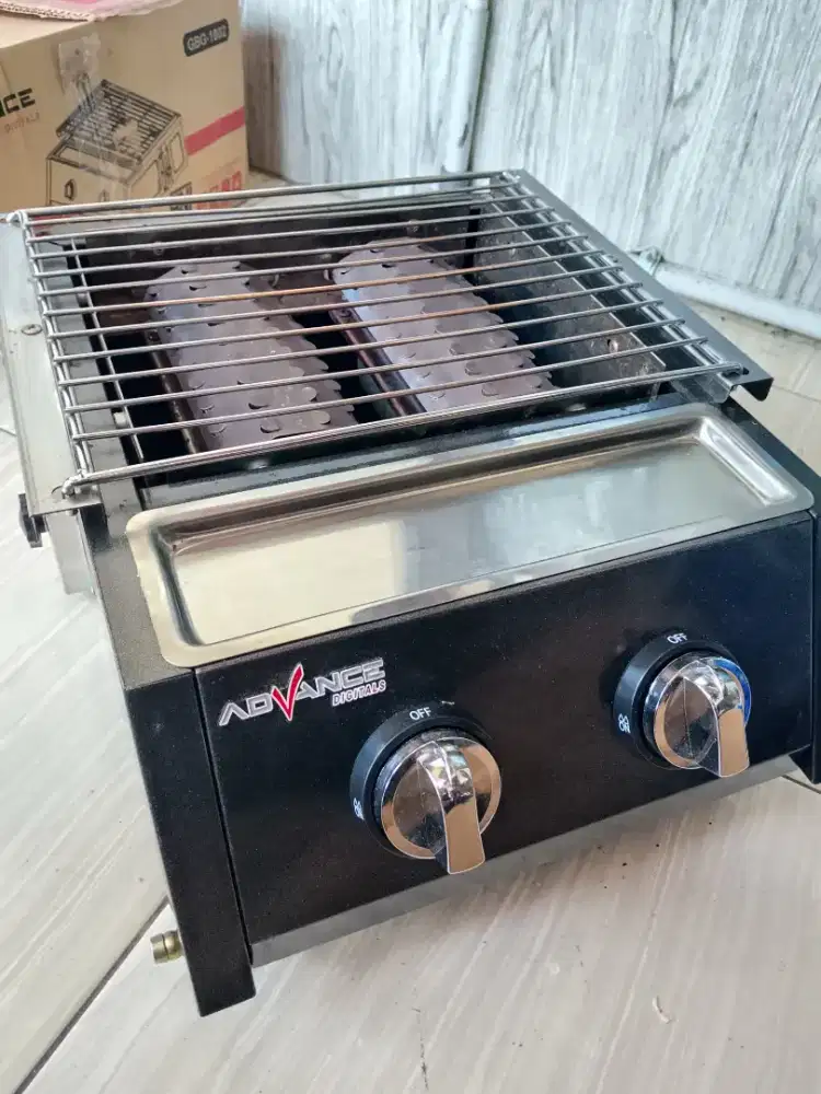 Advance kompor gas grill panggang 2 tungku PL