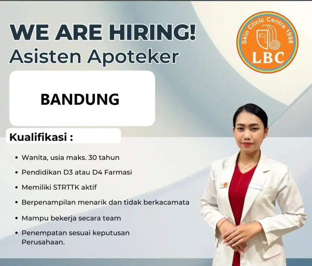 Loker Asisten Apoteker