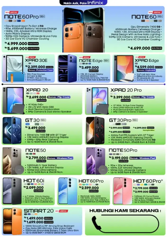 Promo infinix note edge 5G