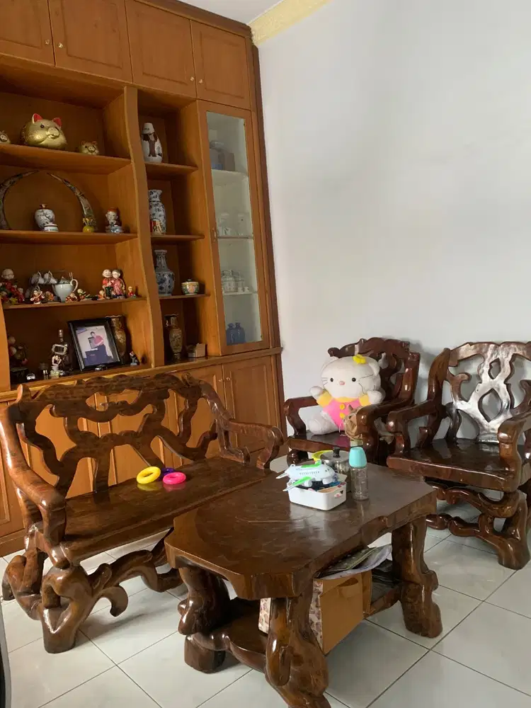 KURSI JATI UKIR 3 UNIT