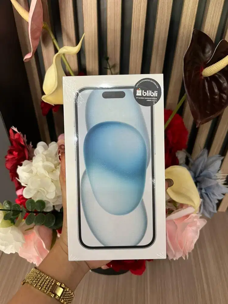 iphone 15 new 128gb garansi resmi indo