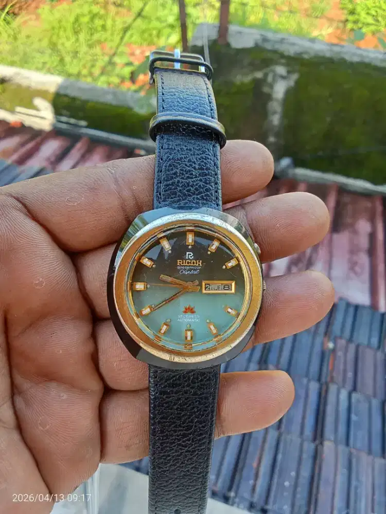 Jam Richo otomatis original klasik antik