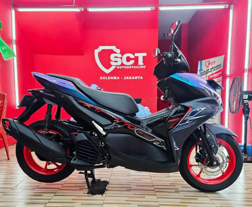 JualCpt90%LikeNew PjkMar27 YAMAHA AEROX CYBER CITY 2023 CYBERCITY