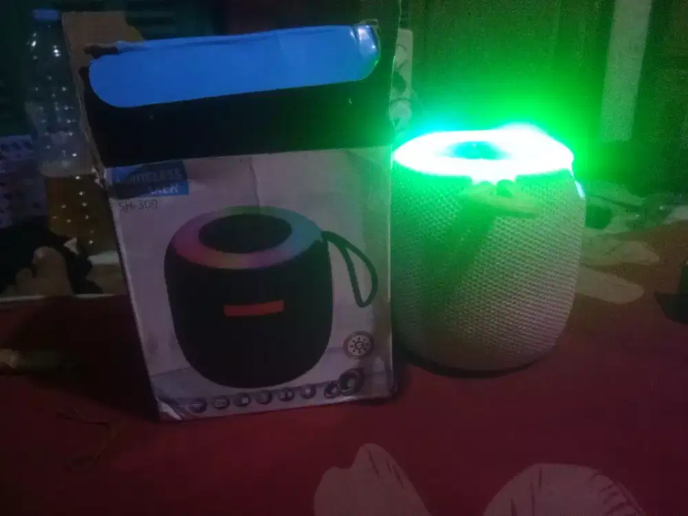 speker aktfi blutut masih bari warna pink super bass suara mantap