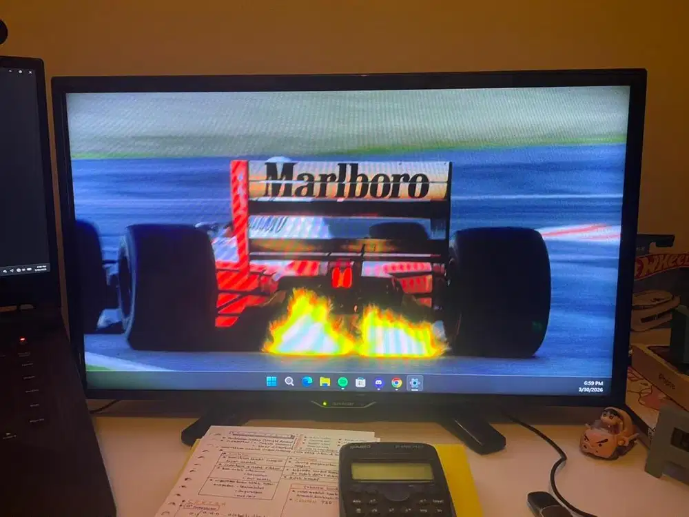 Tv led sharp aquos 24 inch