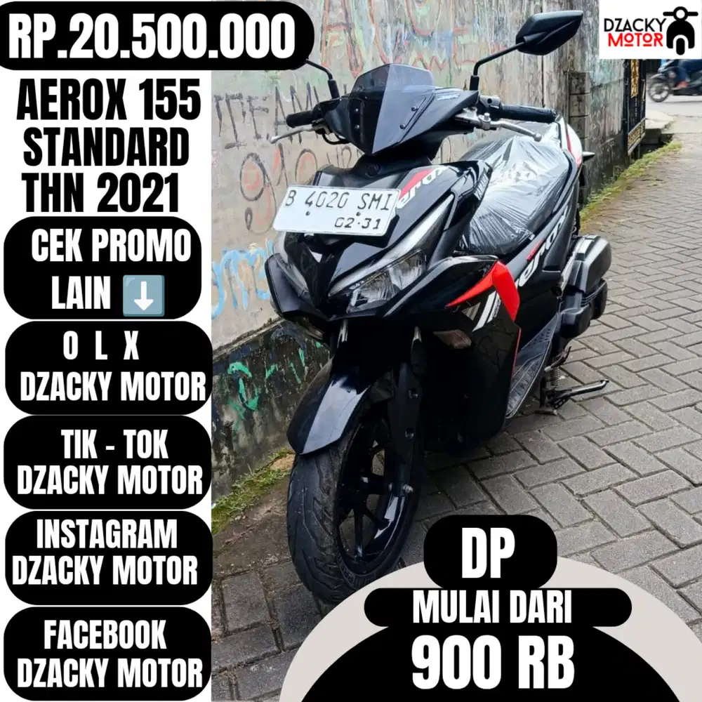 AEROX 155 STANDARD 2021 SECOND LIKE NEW