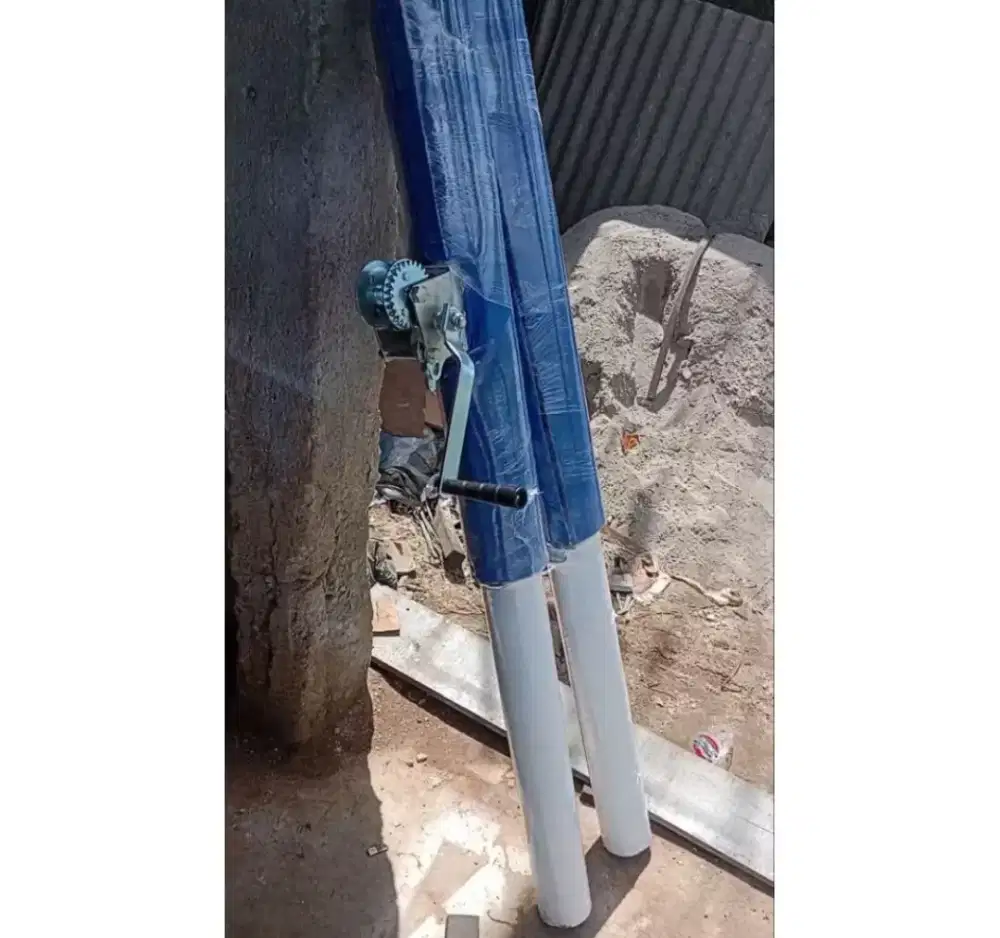 Tiang tenis tanam 1set(2tiang)