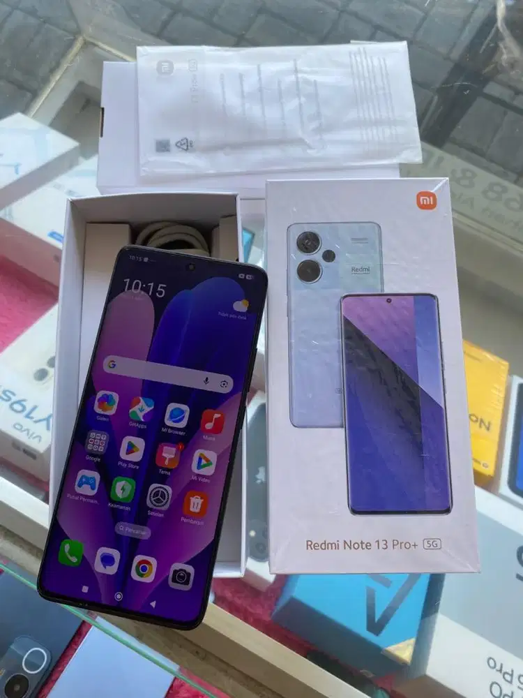 Redmi Note 13pro+ 12/512 fullshet segel nominus