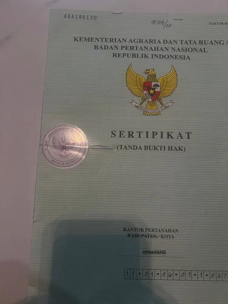 Dijual Tanah dengan luas 642 m posisi tanah datar