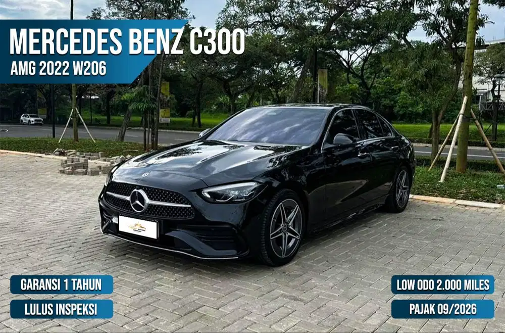 2K Milles Very Low ODO - Mercedes Benz C300 AMG 2022 (W206)