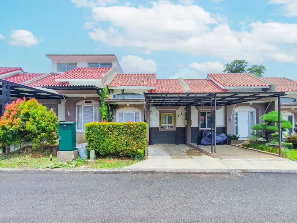 Rumah Hadap Utara 10 menit ke Gerbang Tol Ciawi Dibantu KPR J-44835