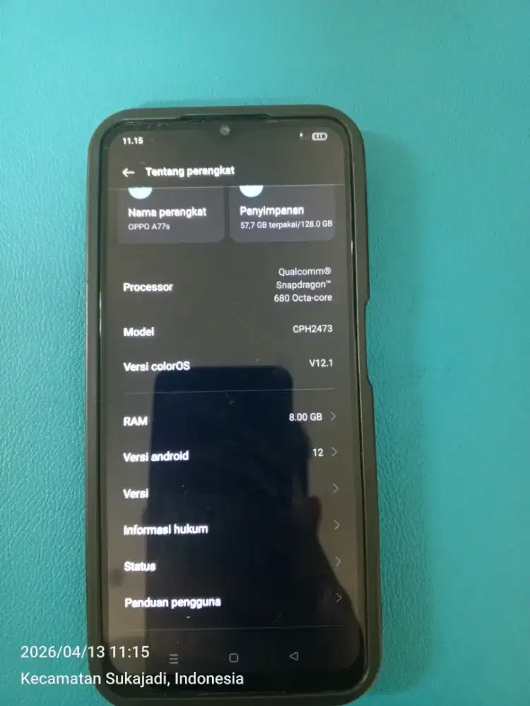 Oppo A77S Mobile phone