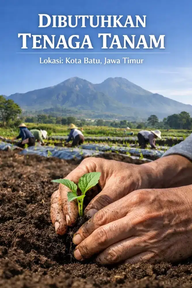 Dicari Tenaga Kerja Untuk Menanam Cabe di Lahan Pertanian Subur Batu