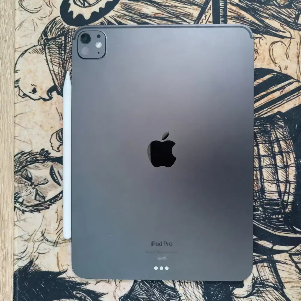 iPad Pro M4 256GB Wifi Only 11 Inch  dengan Apple Pencil Pro A2538